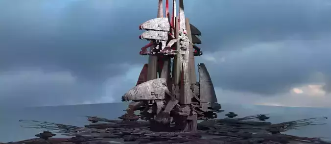 Drill Moon temple structure exterior 1