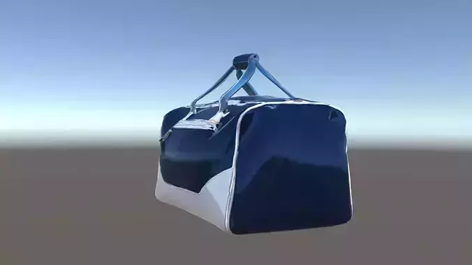 Stylish Sports Duffel Bag D Model Pack