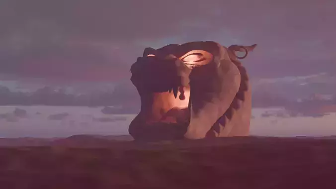 Arabian Nights - Aladdin Scene - Desert Tiger