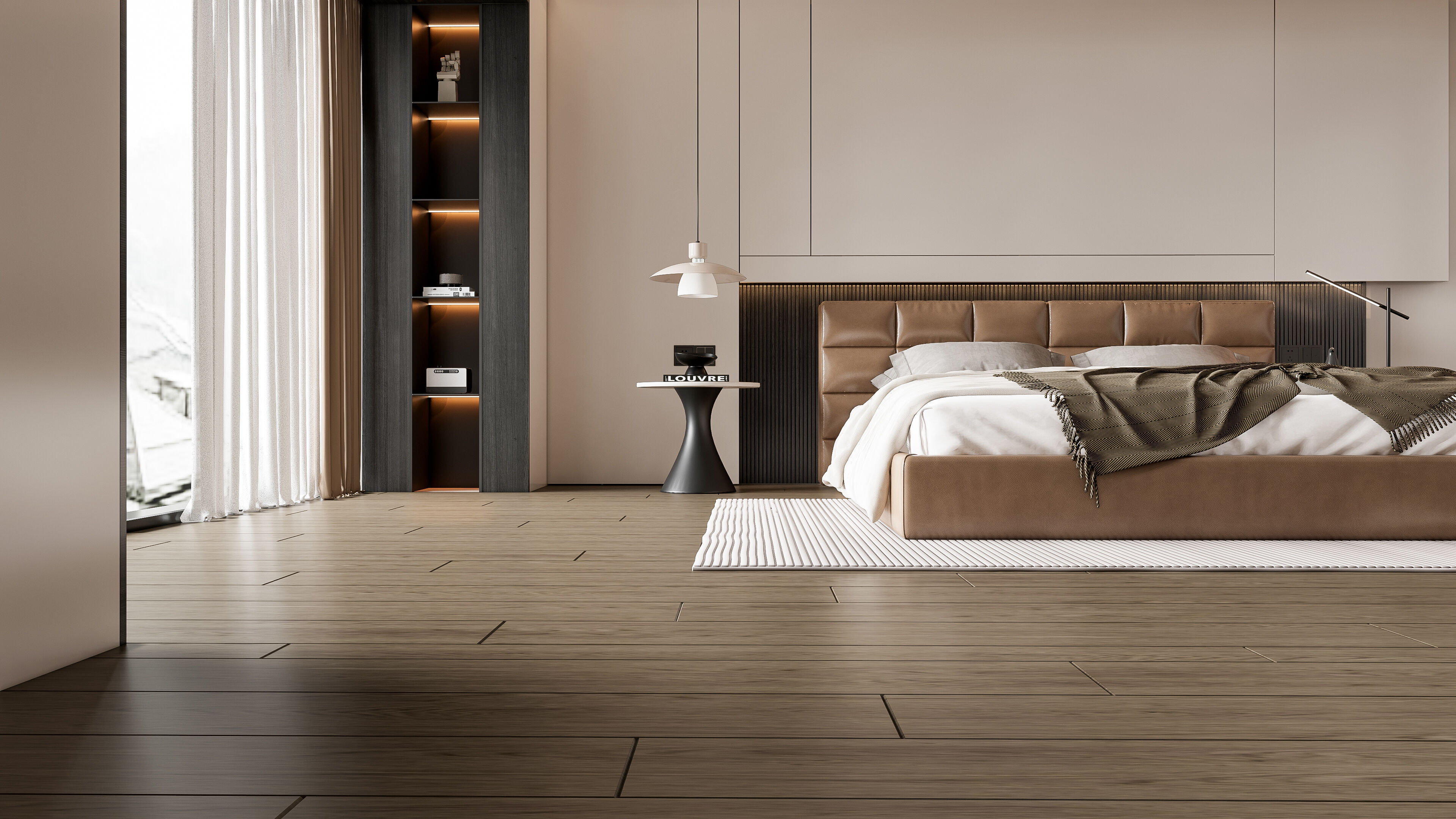 Italian bedroom 11 3D model_11