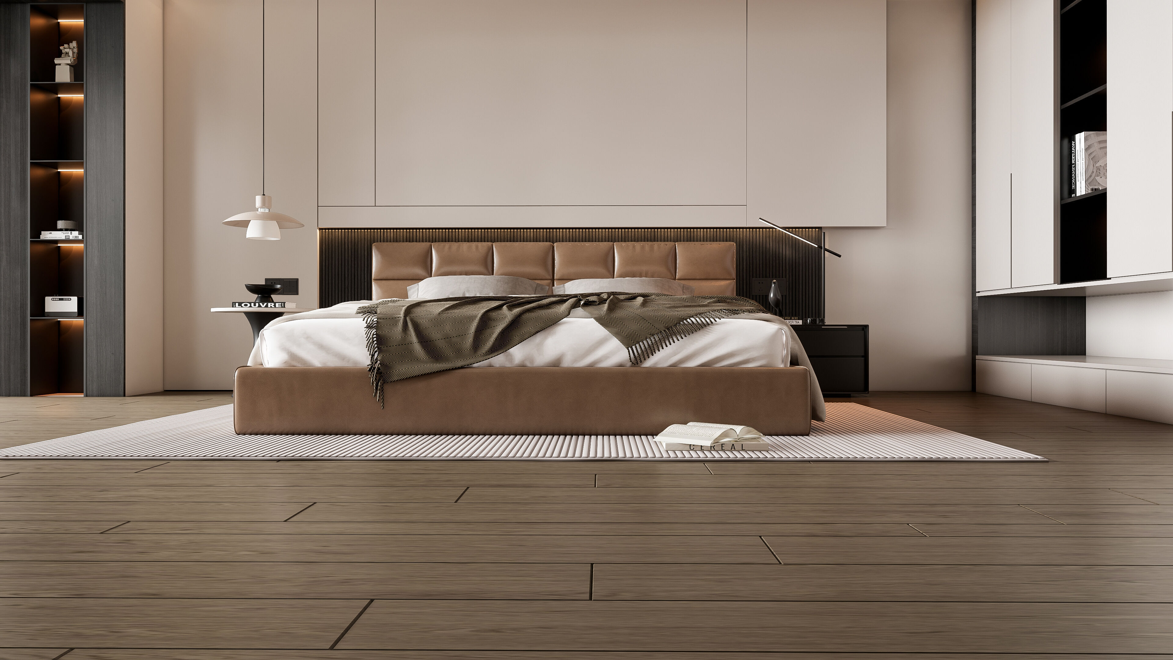 Italian bedroom 11 3D model_12