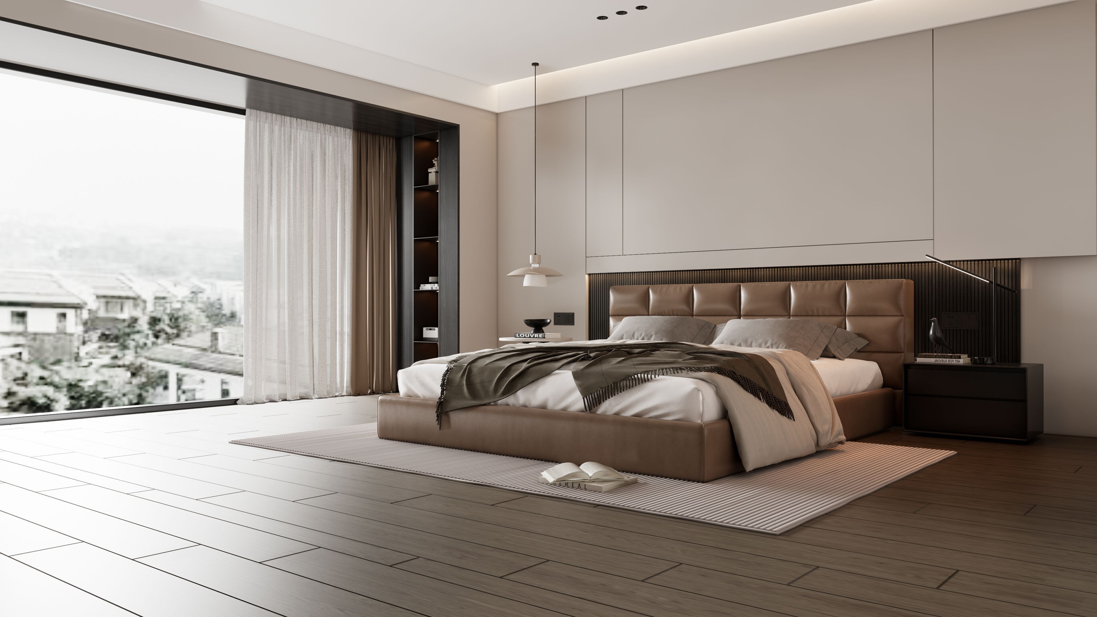 Italian bedroom 11 3D model_15