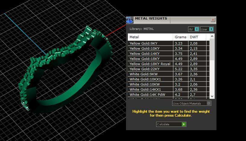Engagement Ring and Band 3D print model_14