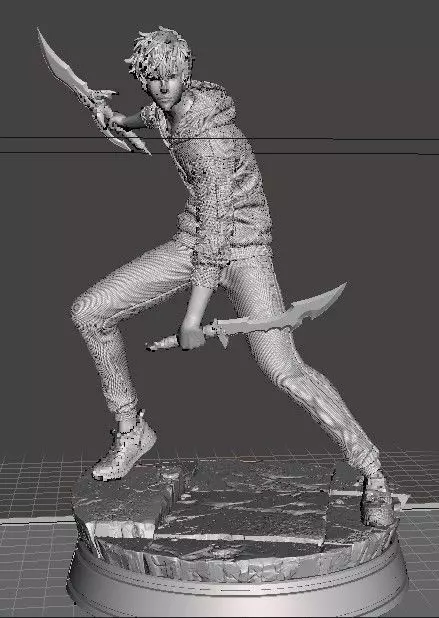 Sung Jinwoo - - Solo Leveling 3D print model