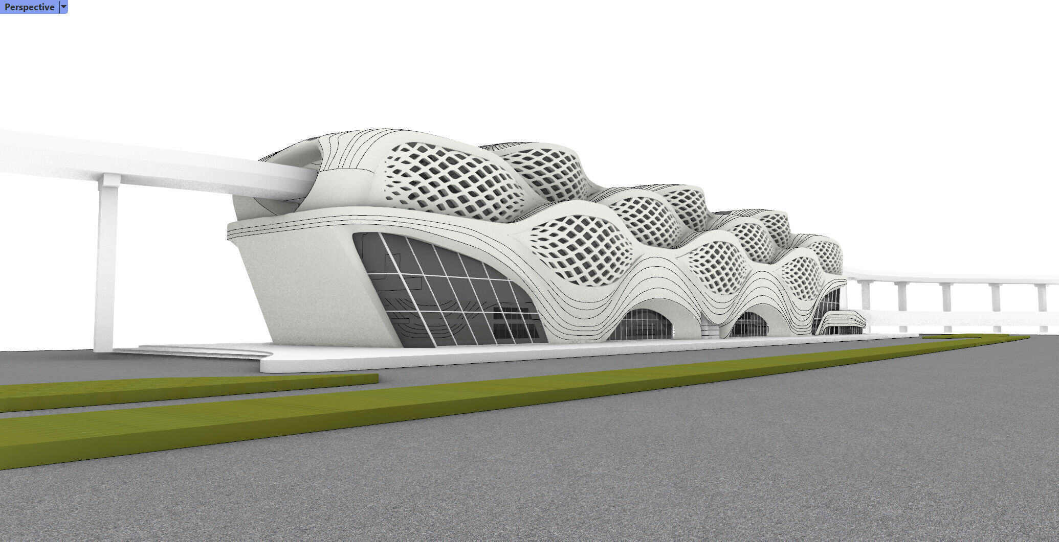 KAFD Metro Station 3D model_9