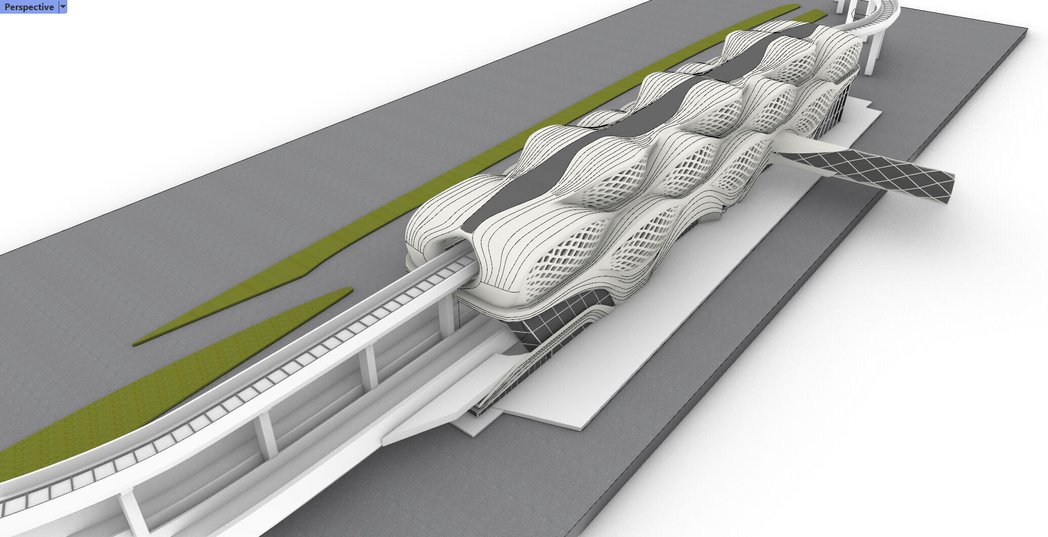 KAFD Metro Station 3D model_5