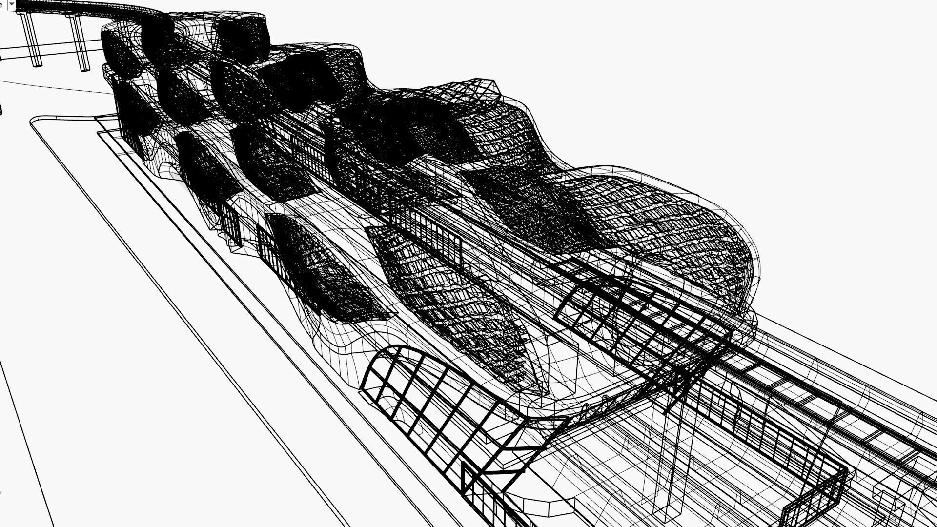 KAFD Metro Station 3D model_7