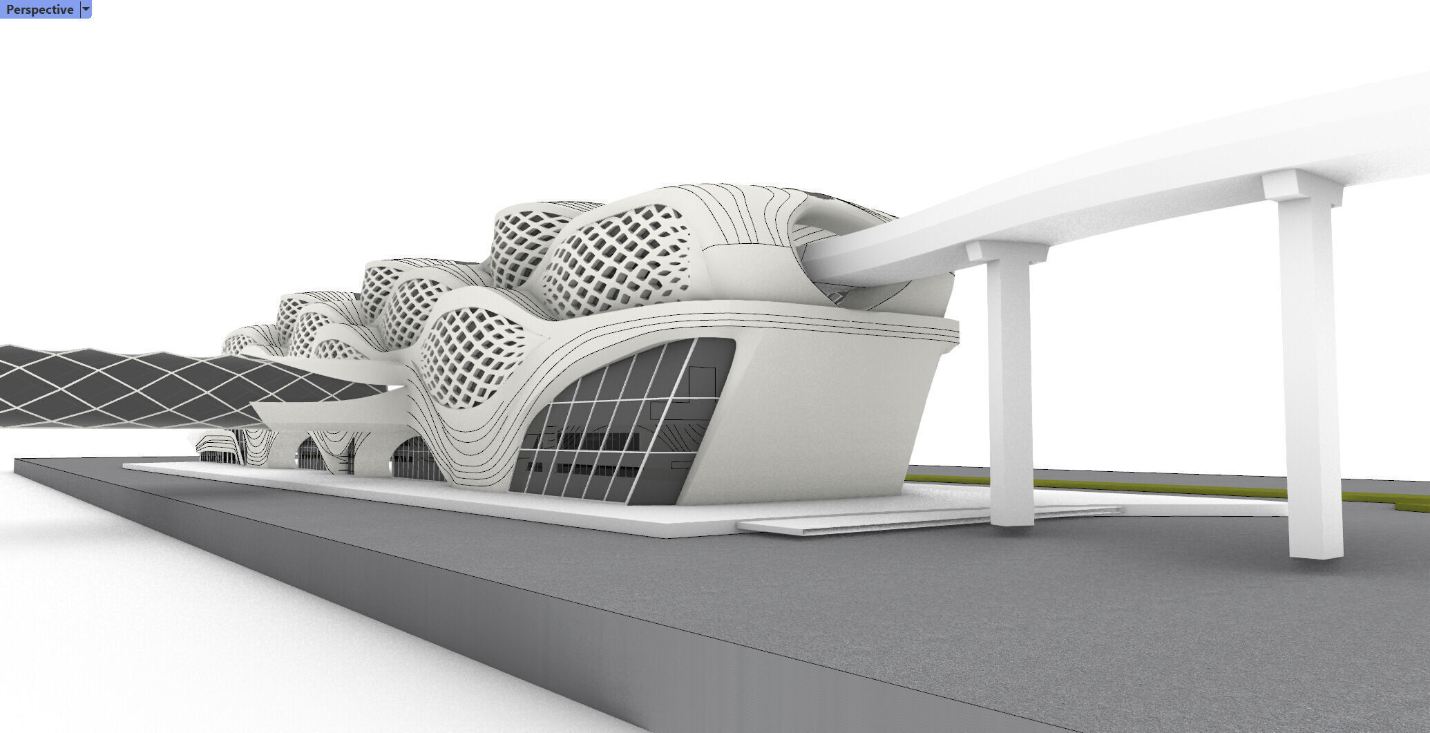 KAFD Metro Station 3D model_11