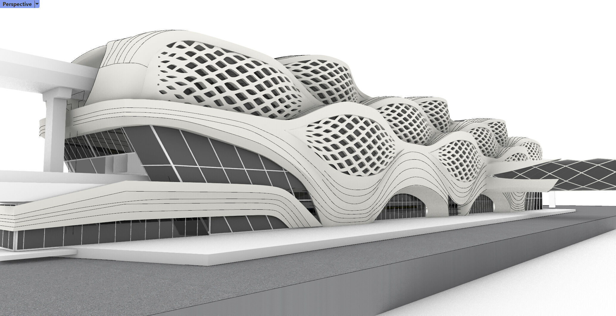 KAFD Metro Station 3D model_12