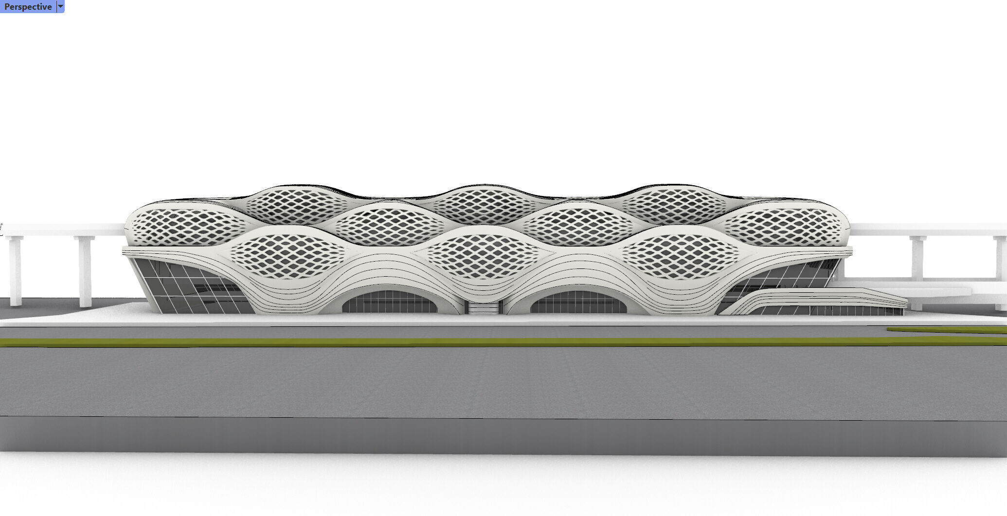 KAFD Metro Station 3D model_14