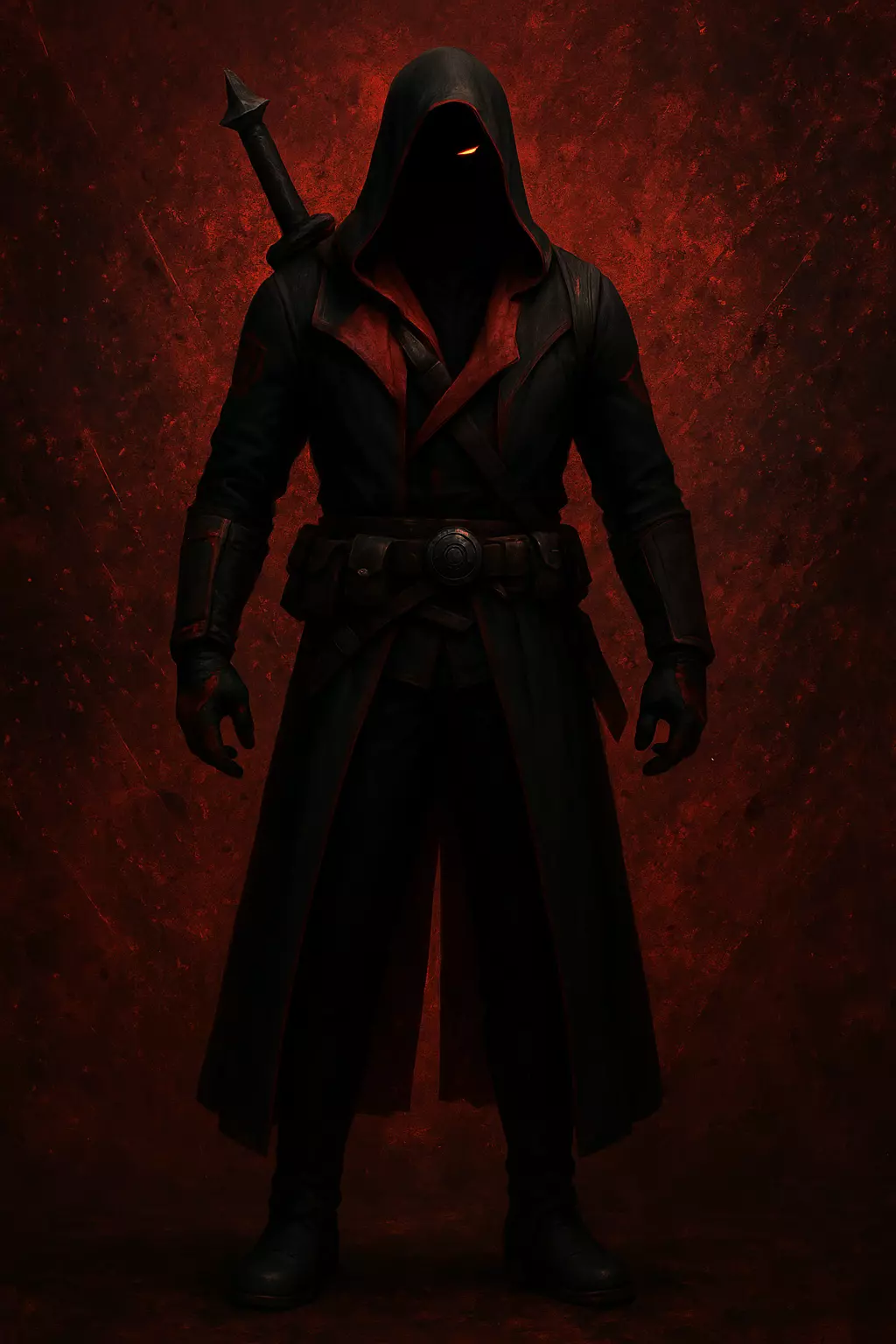 Shadowblade - Low Poly Game Ready Assassin Character Low-poly 3D model