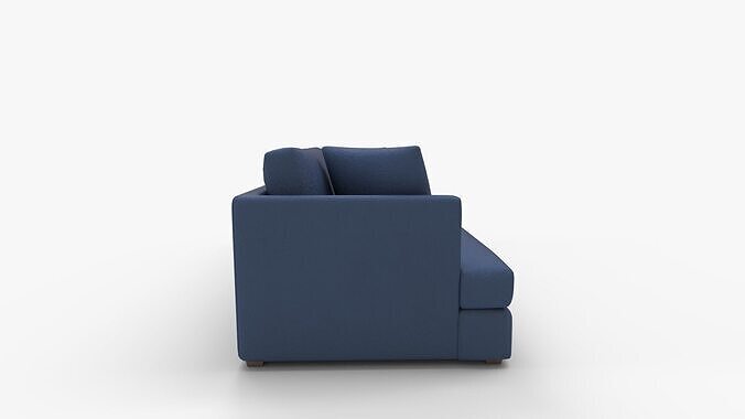 Willisville Sofa 3D model 2