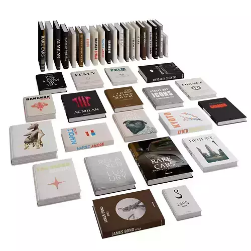 Book Collection 02-Assoulin Coffee Table Books