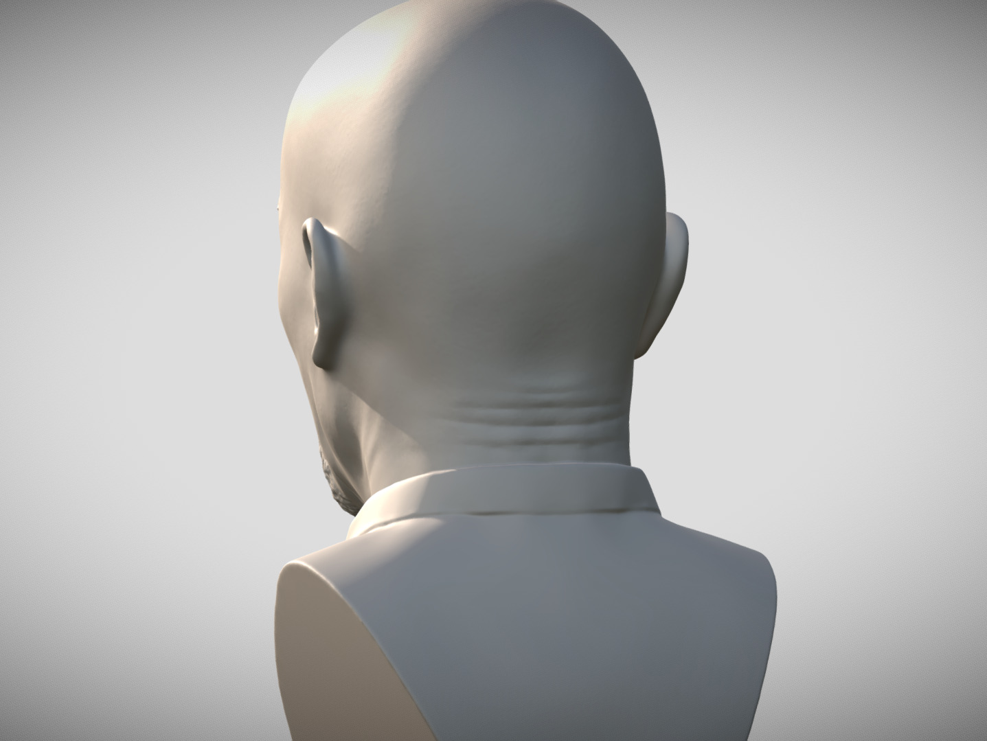 Walter White Bryan Cranston Breaking Bad bust 3D print model_5