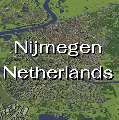 Nijmegen Netherlands - city and urban