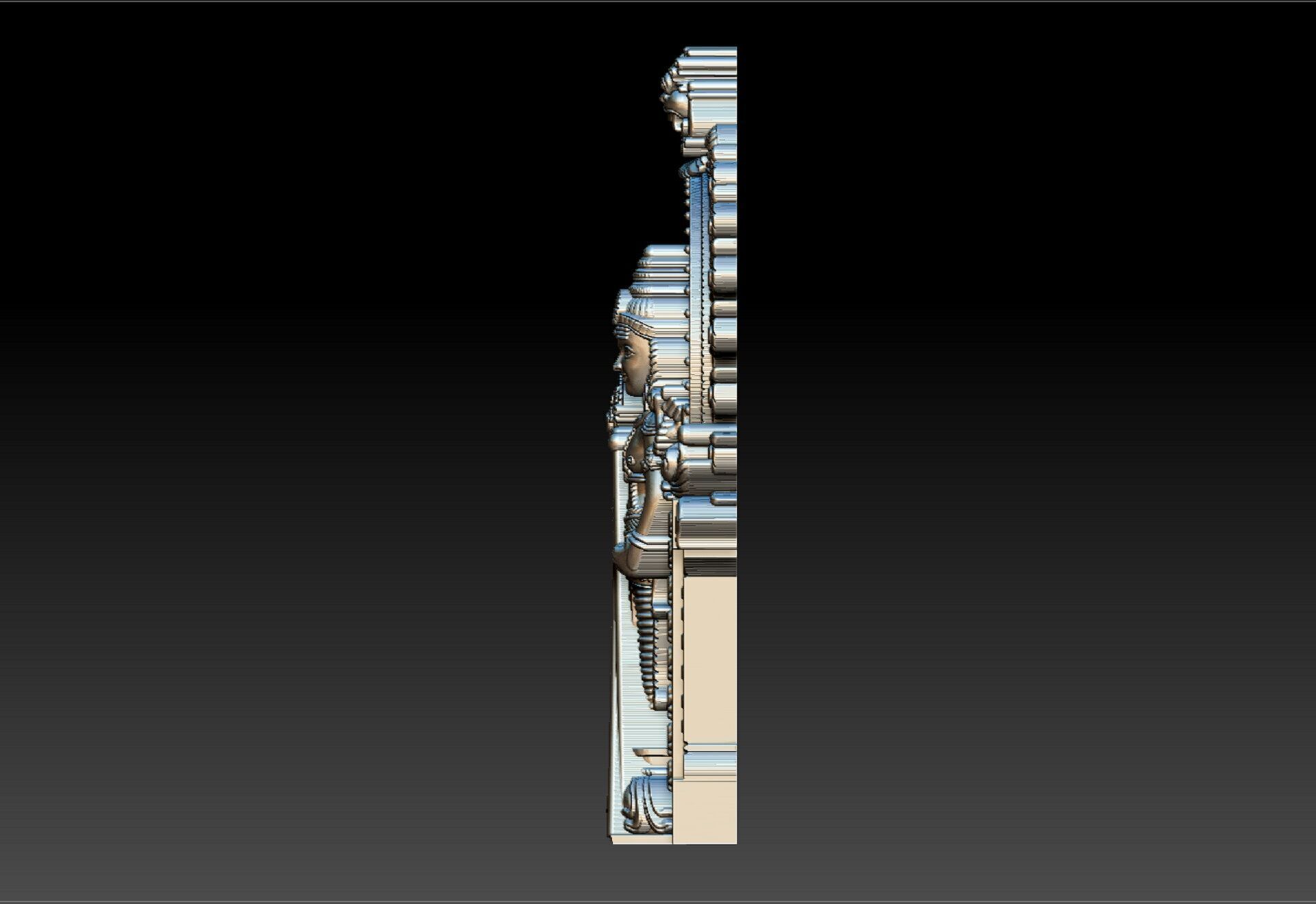 karthikeya pendant 3D print model_3