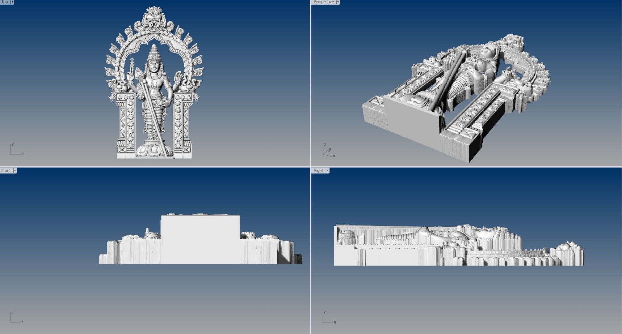 karthikeya pendant 3D print model_7