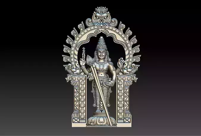 karthikeya pendant 3D print model