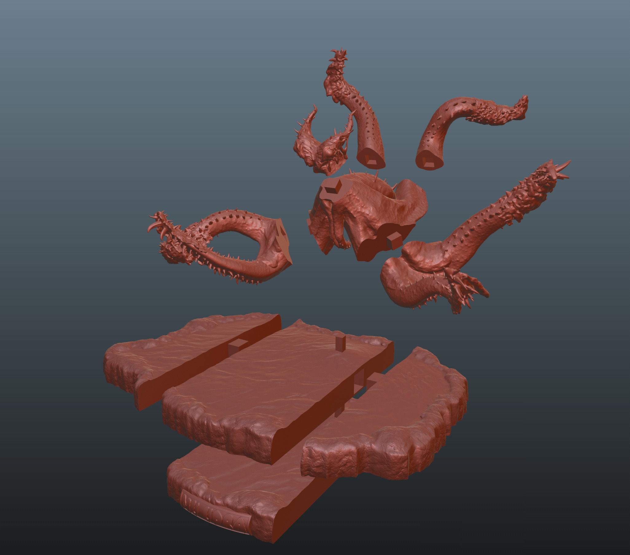 Monster Hunter Wilds Nu Udra 3D print model_2