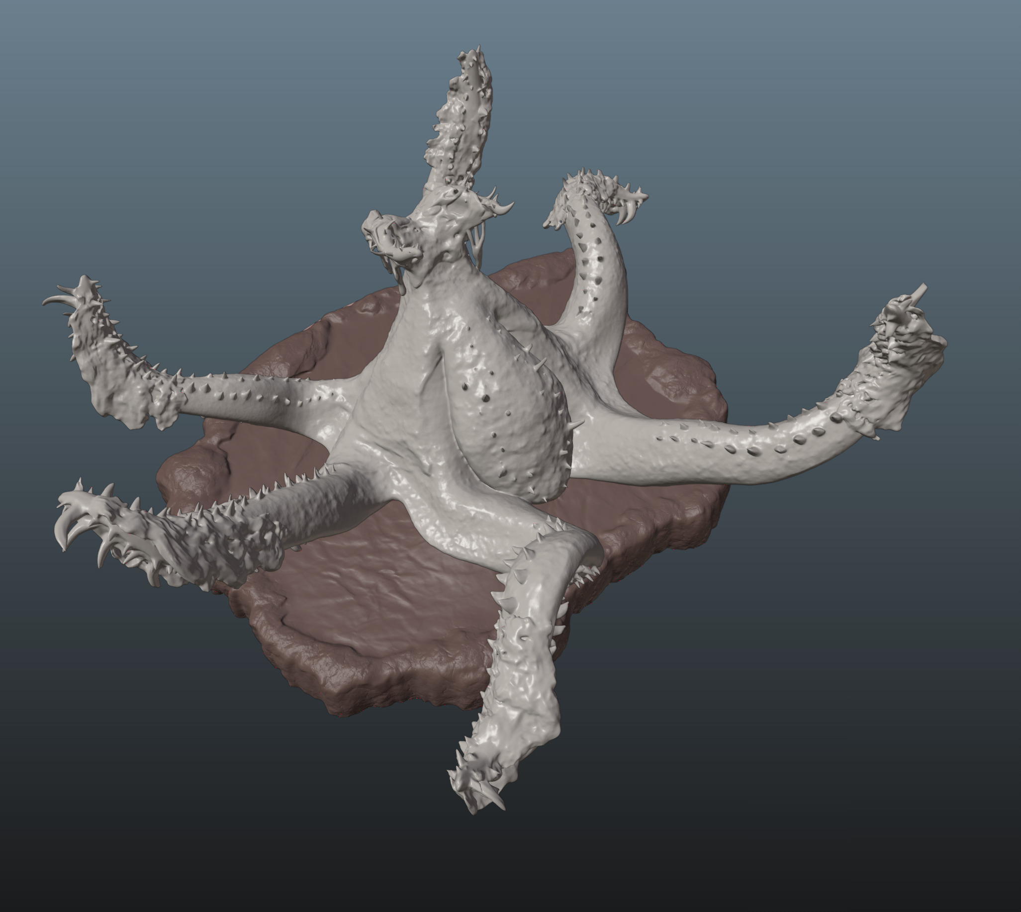 Monster Hunter Wilds Nu Udra 3D print model_4