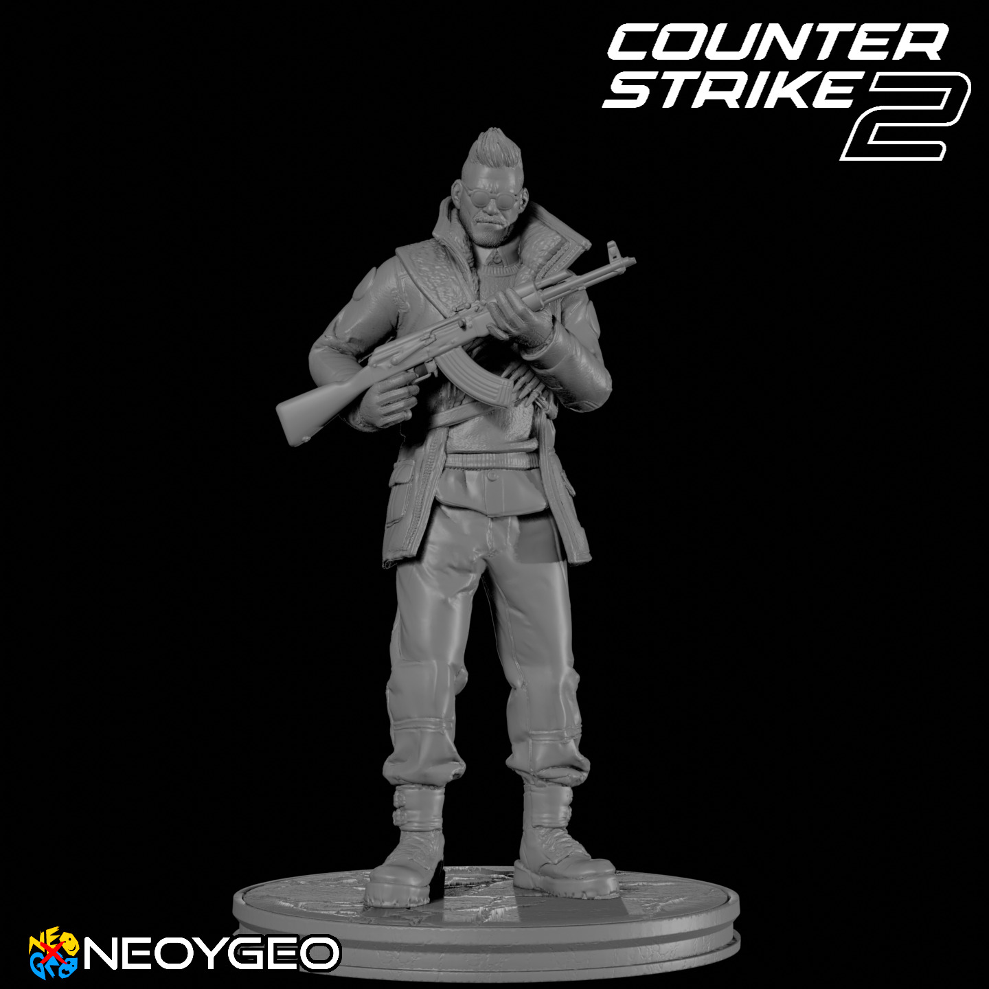 THE DOCTOR ROMANOV SABRE - COUNTER STRIKE 2 3D print model_1
