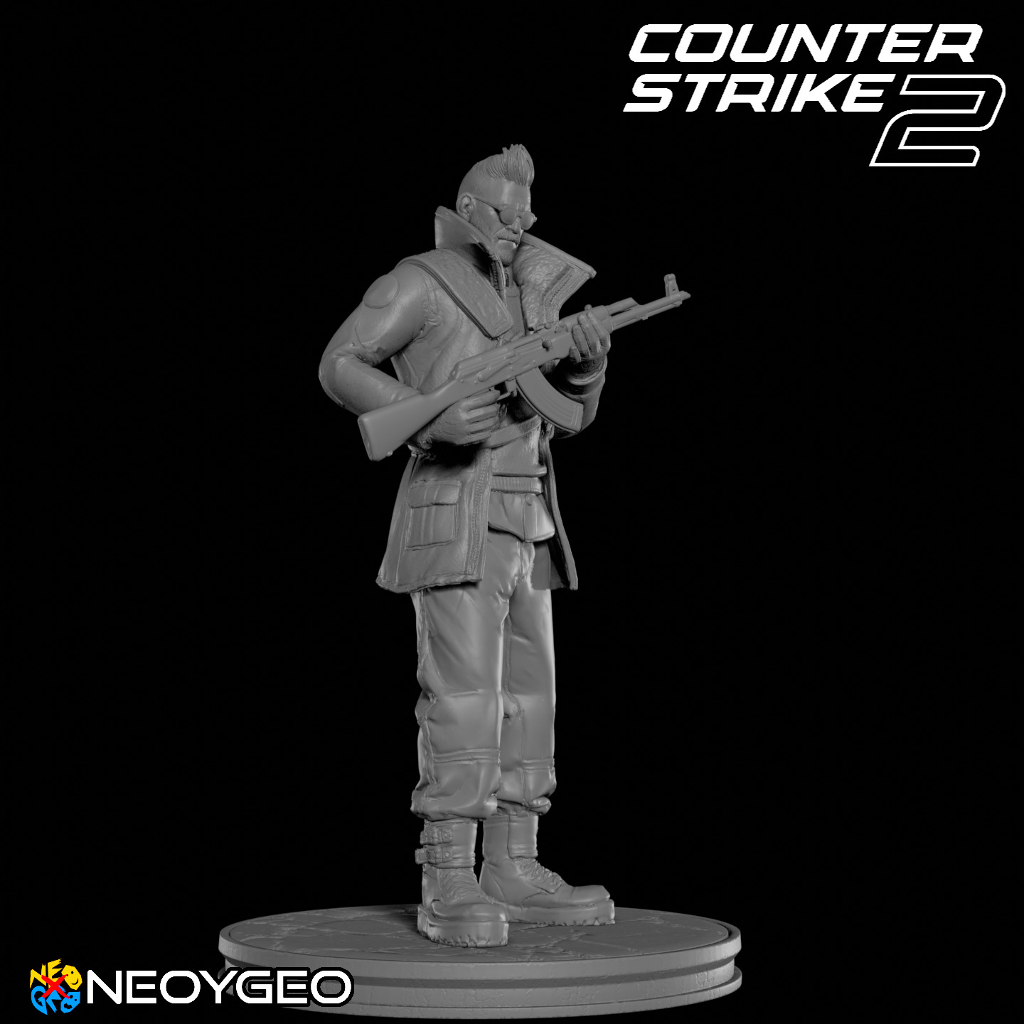 THE DOCTOR ROMANOV SABRE - COUNTER STRIKE 2 3D print model_2