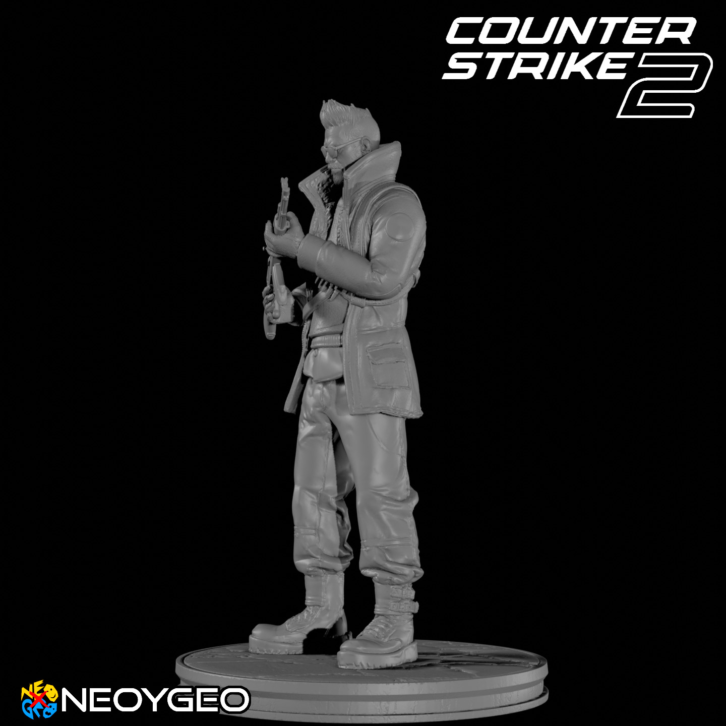 THE DOCTOR ROMANOV SABRE - COUNTER STRIKE 2 3D print model_3