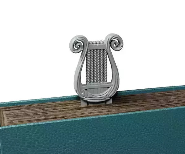 Lyra Bookmark 3D print model