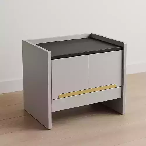 Side Table with Storage
