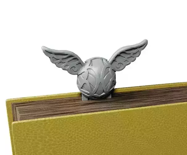 Silver Wing Bookmark