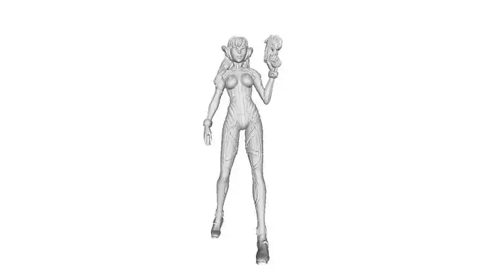 Printle VS Femme 986 P 3D print model