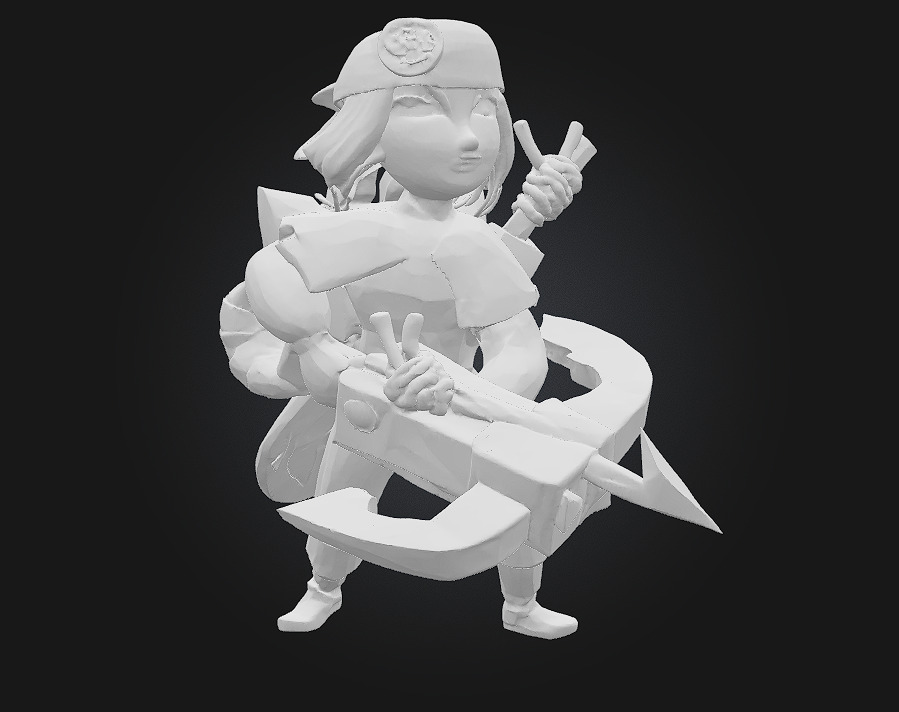 Pirate Archer 3D print model_5