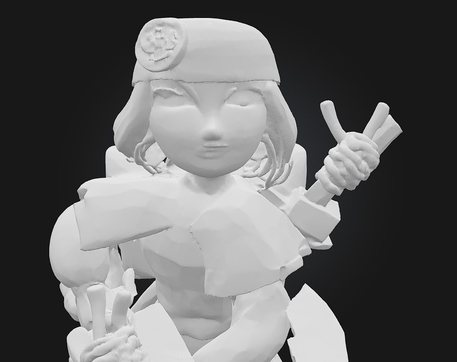 Pirate Archer 3D print model_9