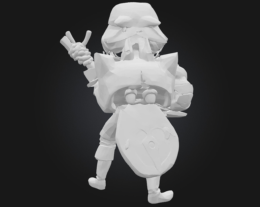 Pirate Archer 3D print model_7