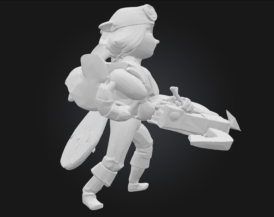 Pirate Archer 3D print model_8