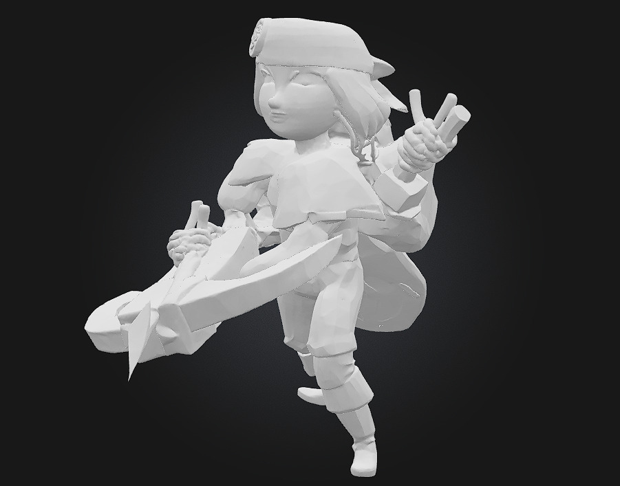Pirate Archer 3D print model_6