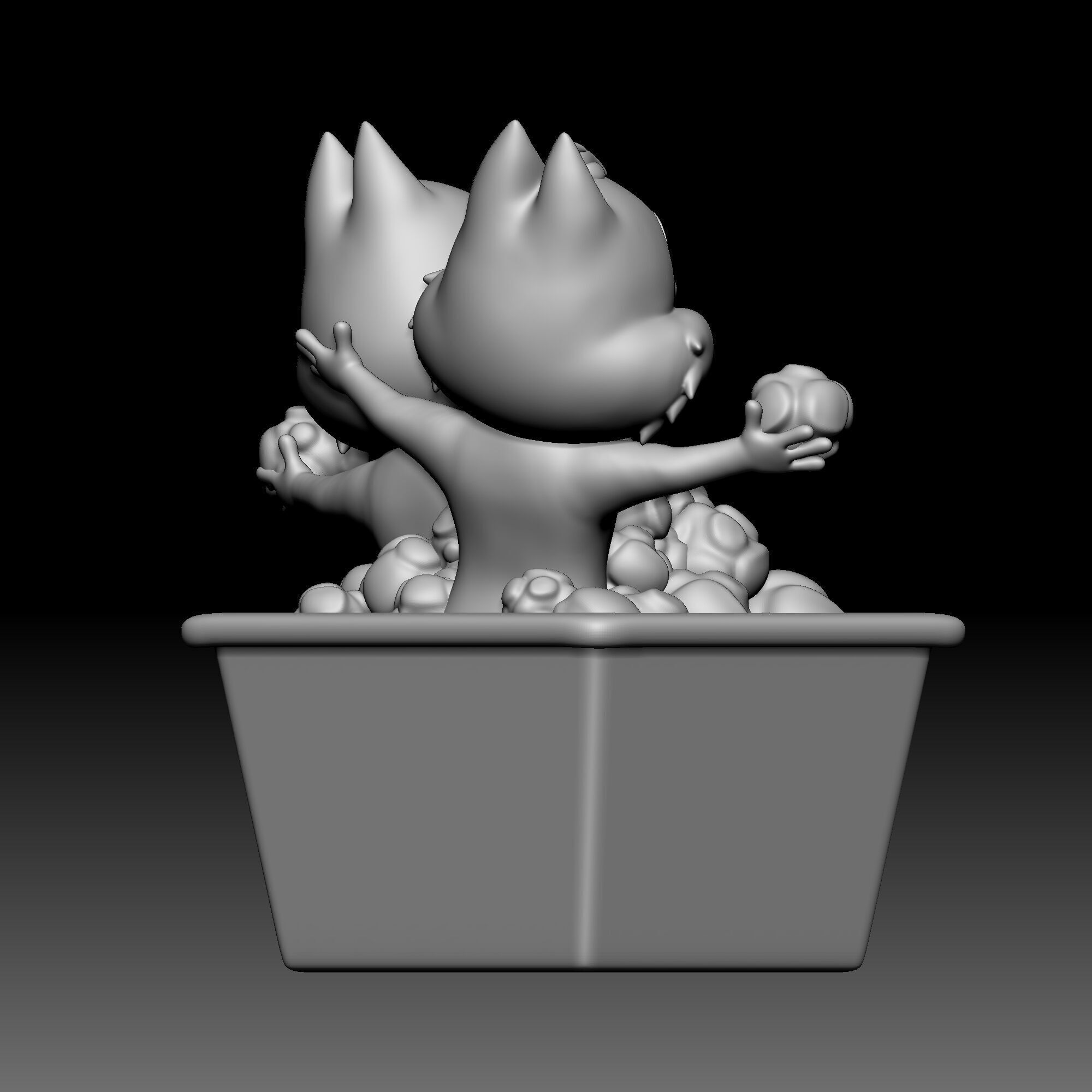 Chip and Dale - Disney - 010 3D print model_5