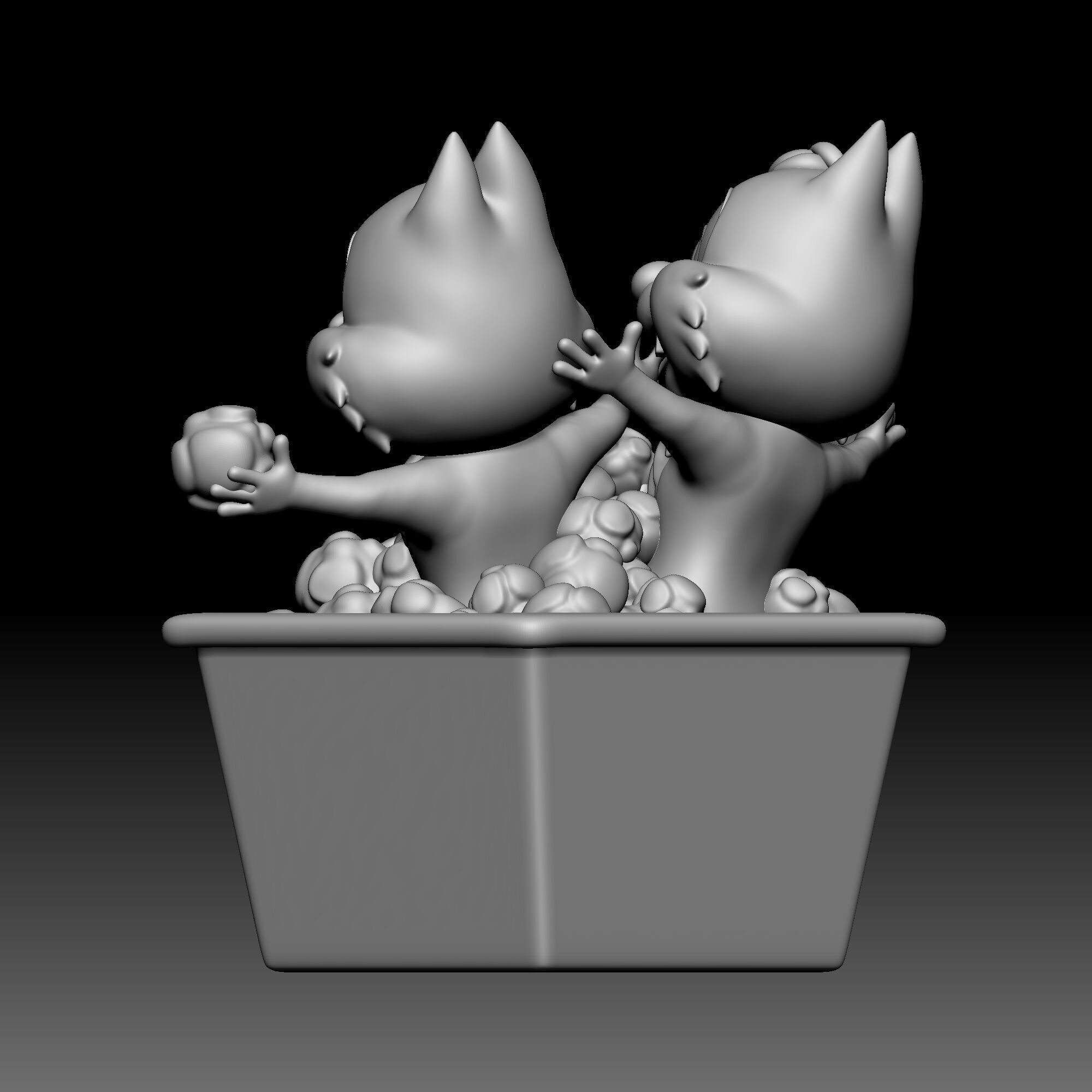 Chip and Dale - Disney - 010 3D print model_3