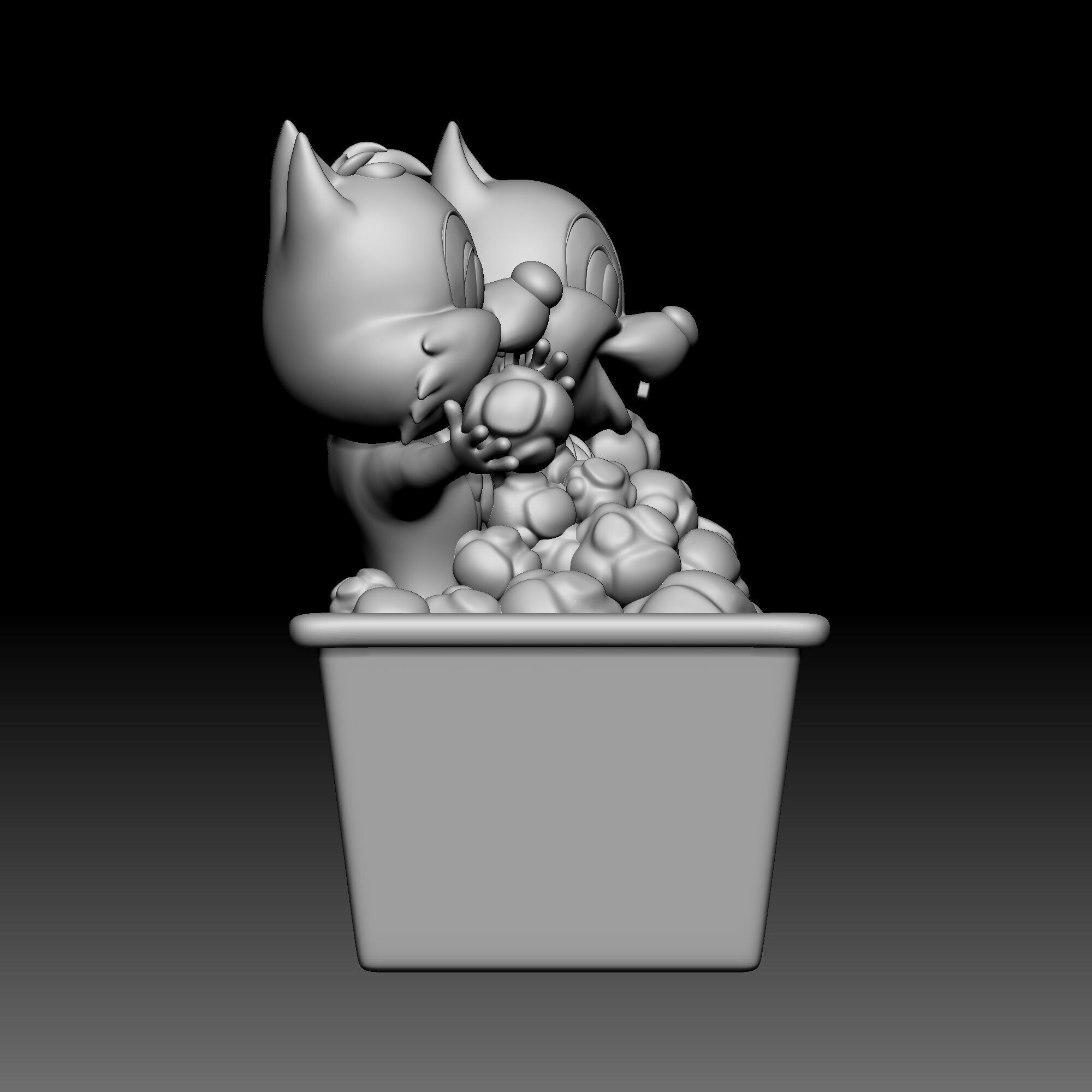 Chip and Dale - Disney - 010 3D print model_6