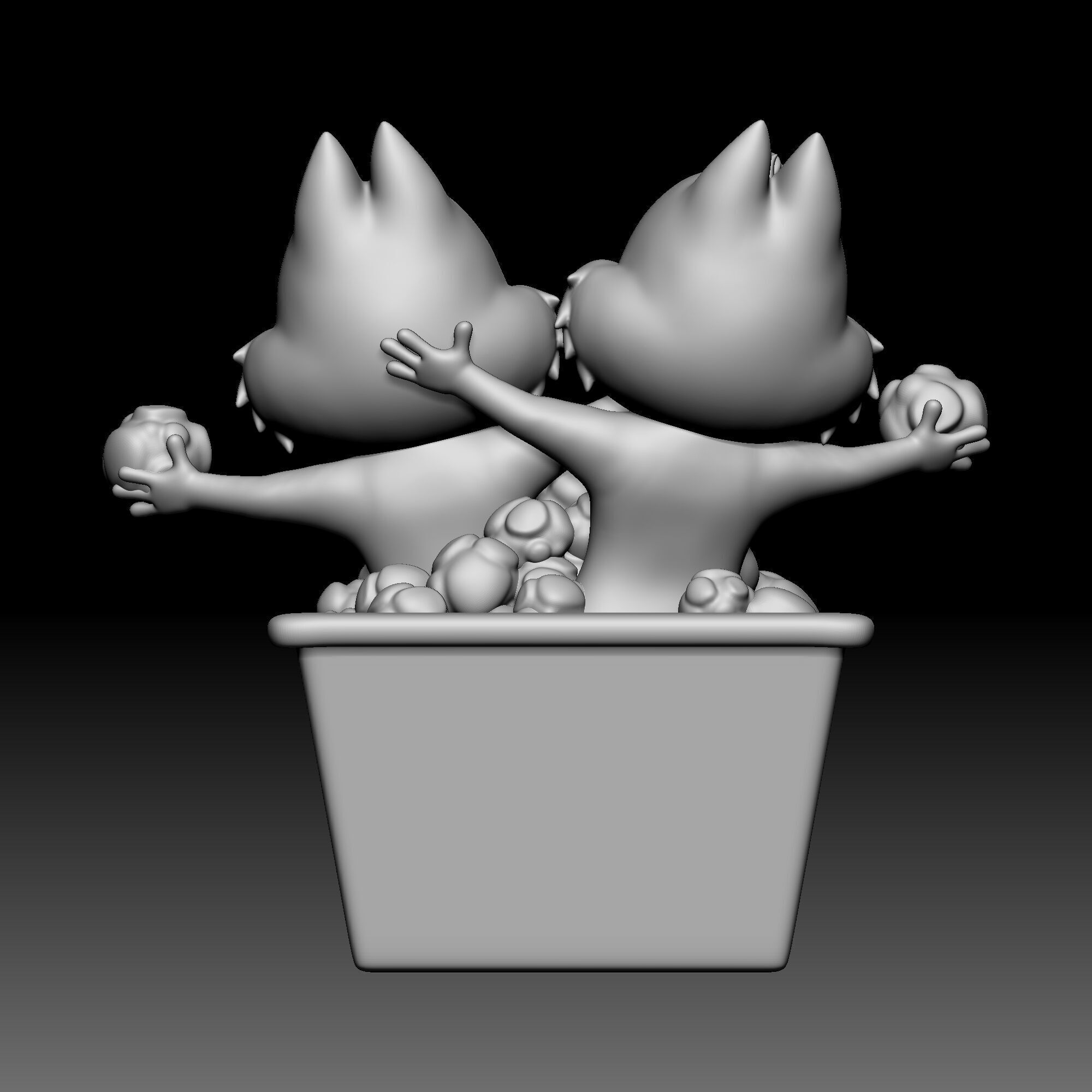 Chip and Dale - Disney - 010 3D print model_4