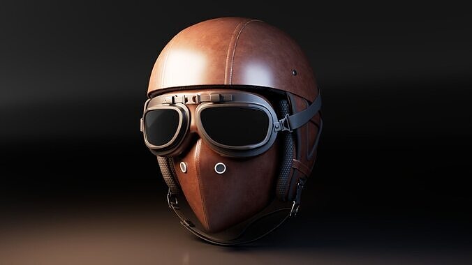 Motorcycle Helmet 3D model