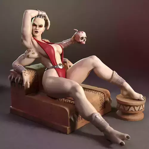 Sheeva from Mortal Kombat 3D print model