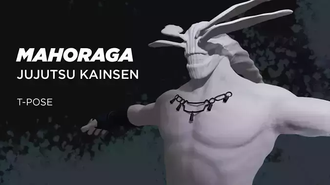 Mahoraga - Jujutsu Kaisen 3D model
