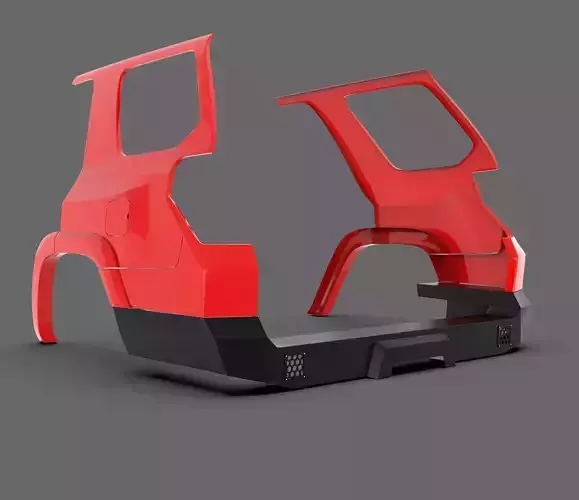 Rear Metal Bumper for Toyota 4Runner