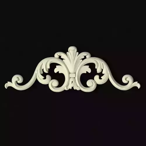 Central decor ornament for furniture