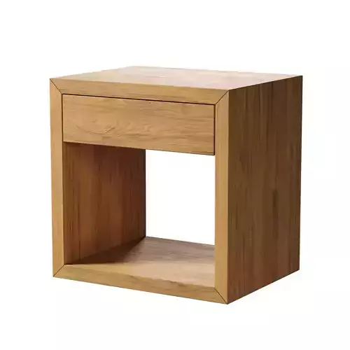 Traskwood 1  Floating Solid Oak Nightstand By Ivy Bronx