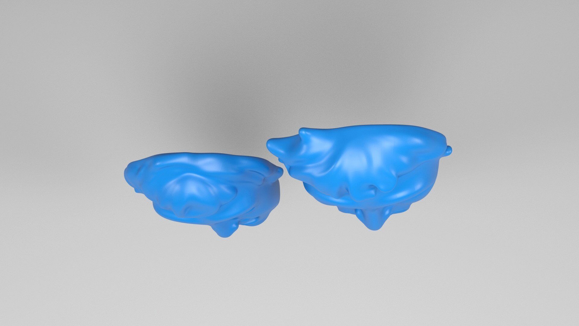 Greek masks 3D print model_4