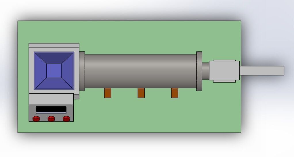 Industrial Extrusion Machine 3D Model STEP File 3D model_2