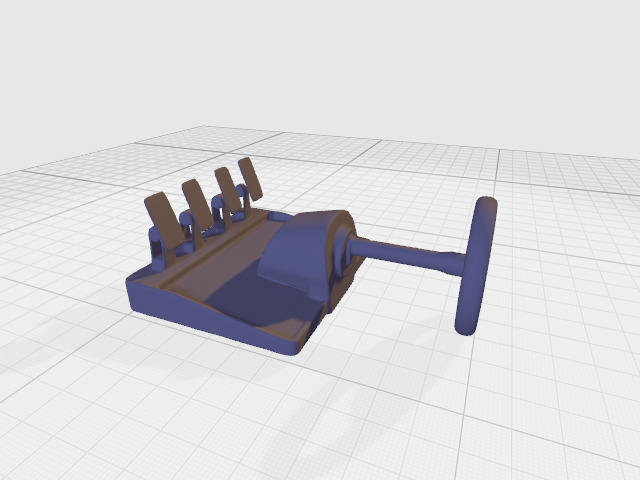 3D SimuCraft Simulator Low-poly 3D model_3