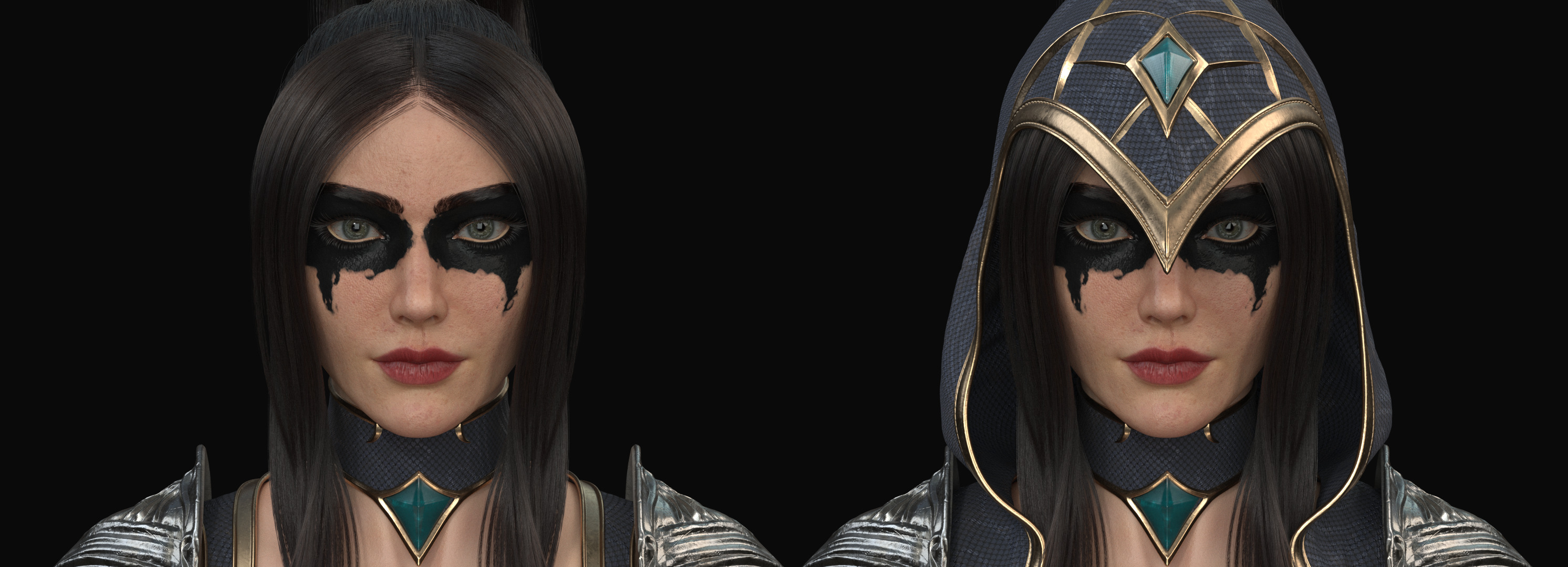 Assassin Cinematic-Ready 3D Model Low-poly 3D model_2